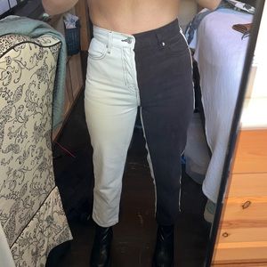 Pacsun two tone button up pants